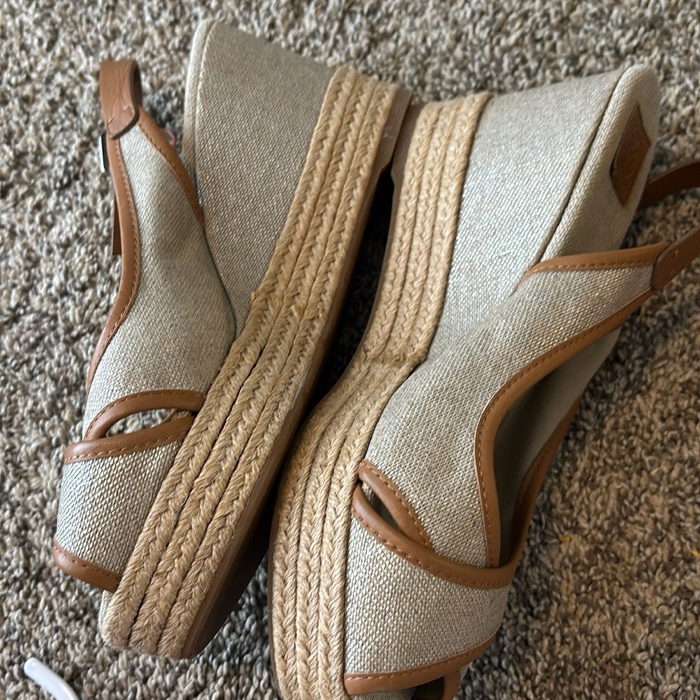 Tory Burch Strappy Platform Espadrilles - Picture 5 of 10